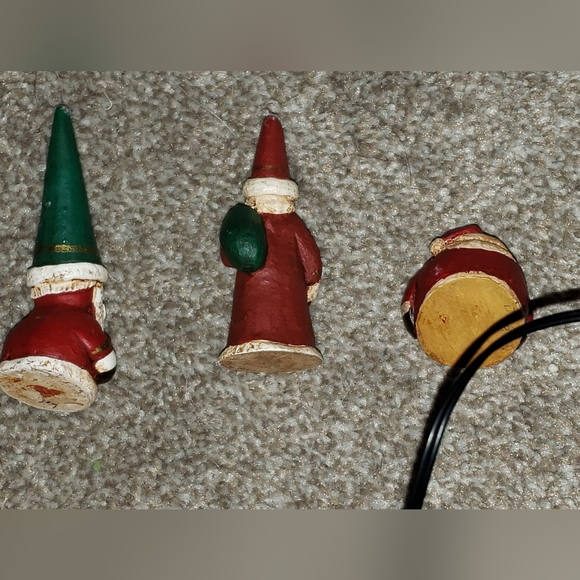 Jim Shore Mini Sants'a VINTAGE/RARE set of 3 - Picture 3 of 7